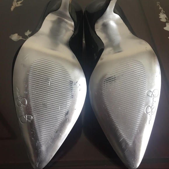 Jessica Simpson Black Vanity Pumps - Size 7 - Picture 4 of 4